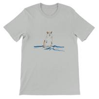 Capybara Surfing Top , Unisex, Animal Lover Shirt, Funny Animal T-shirt, Gifts For Him, Gifts for Her S