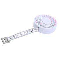 150cm BMI Body Mass Index Tape Measure Body Fat Caliper Weight Loss Calculator
