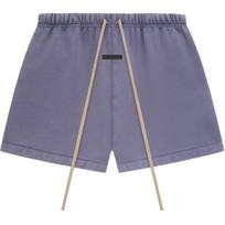 Fear Of God Essentials FW24 Homecoming Heavy Fleece Soccer Shorts Men shorts Lavender 160BT244317F M