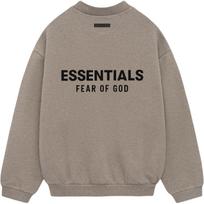Fear of God Essentials Fleece Crewneck II Heather Grey Vyriški viršutiniai drabužiai 192HO246269F S