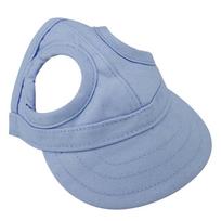 Pet Dog Cat Baseball Outdoor Cap Sunbonnet Adjustable Stripe Summer Travel Sport Hat (Blue M) M pink