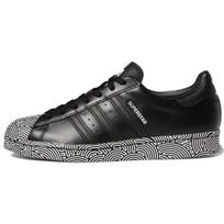 Adidas Hirocoledge X Adidas Superstar 'Tokyo Black' Sneakers FY1589 35⅔