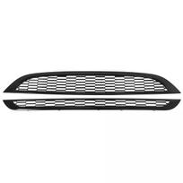 1set Front Bumper Upper Lower Grille Cover Glossy Black Honeycomb Mesh Grill Guard Cover For MINI One R50 R52 R53 2002-2006