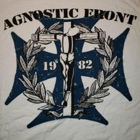 New Agnostic Front NOS T-Shirt NY All size White Shirt E515 Unisex T-Shirt S