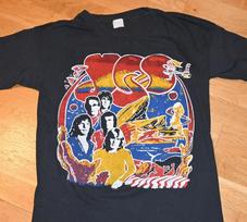 1978 YES Band Shirt Graphic Music Concert Black Unisex T shirt S-5XL WA4464 XXL