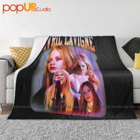 Avril Lavigne Ultra-Soft Blanket Quilt Winter Sofa Cover Bed Covers Size: 75*100cm, Weight: 230 GSM