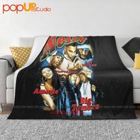 Nelly 2002 Tour Lil’ Wayne Amerie Fabolous Big Tymers Rap Ultra-Soft Blanket Quilt Winter Sofa Cover Bed Covers Size: 75*100cm, Weight: 230 GSM
