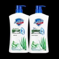 Safeguard Aloe Vera Scent Shower Gel Twin Pack