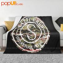 Salty Crew Palomar Triad Ultra-Soft Blanket Quilt Winter Sofa Cover Bed Covers Size: 75*100cm, Weight: 230 GSM