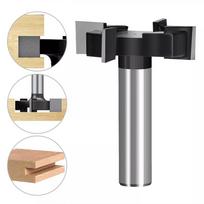 1/2 Inch Shank CNC Router Bit 4-wing Milling Cutter Anti-recoil Design Solid Hard Steel Body Suitable For CNC Machines China Mainland