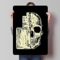 Cool Vape Electronic Tinplate Posters Customizable Wall Art Retro Vintage Metal Signs for Home Room Mancave Decoration Garage 20X30CM