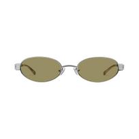 Gentle Monster Cali 02(BR) Silver Brown Unisex Eyewear ONE SIZE sidabras
