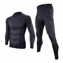 Unisex Quick-Dry Compression Sport Set Skiing Running Gym Cycling Hiking Winter Small juoda