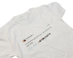 Kanye West Tweet White or Black T-Shirt I Love Me So Much Right Now Funny Celebrity Tweet Top S