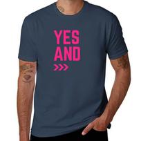 Yes And Tshirt Comfortable Workout Short Sleeve Shirt S