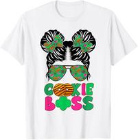 Scout Cookie Boss Girls Sunglasses Cookies Women T-Shirt S