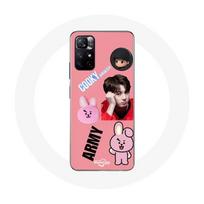 Coque pour Xiaomi Redmi Note 11s 5G BTS Bangtan Garçon BT21 Cooky Jungkook ARMY