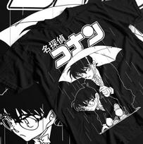 Vintage Detective Conan Anime Tee, 90s Manga Shirt, Unisex Comic Book T-Shirt, S