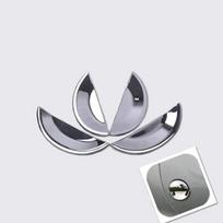 For Peugeot 206 206cc 207 BYD F0 Chrome Car Door Handle Cup Bowl Cover Trim Overlays Styling