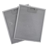 Filter 320x260x9mm Aluminized Grease Parts Replacement Silver