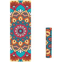 woman Yoga Mat TPE Fashion Printed Suede Anti-slip Gym Fitness Exercise Pilates Unisex Yoga Mat Pad 183cm*61cm