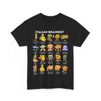 Italian Brainrot Meme Shirt, Italian Brainrot Funny T shirt S