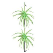 2Pcs 5CM/1.9G TPE Bionic Sea Urchin Lure Floating Simulation Sea Urchin Artificial Bait Shore River Lake Saltwater Fishing Fuzzy Soft Lure Bass žalia