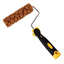 Soft Absorbents Texture Roller with Ergonomic Rubber Grip Wall Texture Applicators for Varnish Application Tasks 1