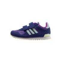 Adidas Originals ZX 700 Slip Resistant Abrasion Resistant Low top Toddler Shoes Blue Infant And Toddler S76248 25.5