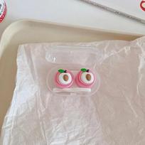 Women Girls Contact Lense Kit Holder Container Cute Cartoon Animal Love Contact Lens Case for Travel Party with Lenses Tweezers