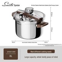 Xinsite Titanium Shield Pro 8L Stainless Steel Pressure Cooker