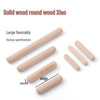 Eucalyptus Wood Dowel and Tenon Stick - Spiral Nail Wedge for Furniture Connector (6mm, 8mm, 10mm, 12mm) Dia 6mm, Length 40mm