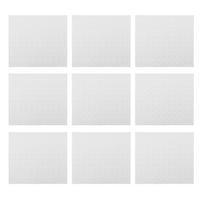 400 vnt. Tactile Labels Kit Set Silikoninės Brailio lipdukai Iškilūs taškeliai Lipdukas regėjimo negalią turintiems 8 mm skersmens Baltas balta