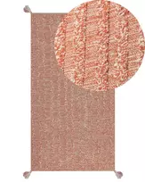 Kilimas MUGLA oranžinis 80 x 150 cm medvilninis