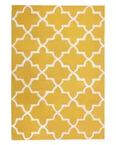 Kilimas SILVAN geltonas 140 x 200 cm vilnonis