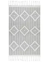 Lauko kilimas TABIAT pilkas 140 x 200 cm