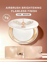 Charlotte Tilbury Airbrush Brightening Flawless Finish Brightening Setting Powder Fair-Medium 9g / 0.31 Oz FAIR - MEDIUM
