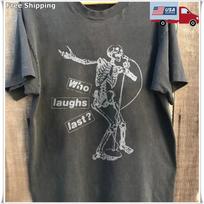 Rage Against The Machine Who Laughs Last Tour Unisex Charcoal T-shirt, S-5XL XXL
