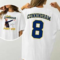 Sophie Cunningham # 8 marškinėliai, puiki dovana krepšinio gerbėjams, krepšinio grafika M