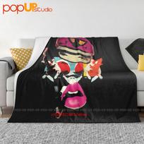 The Prodigy Logo Ultra-Soft Blanket Quilt Winter Sofa Cover Bed Covers Size: 75*100cm, Weight: 230 GSM