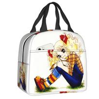 Custom Candy Candy Anime Manga Resuable Lunch Box for Women Waterproof Thermal Cooler Food Insulated Lunch Bag Office Work One Size