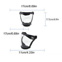 Protective Face Shield Adjustable & Reusable Super Protective Clear Face Shield Safety Protection Equipment Face Cover for Grass juoda