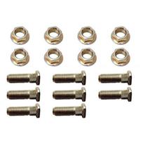 8 Sets M12 Rear Wheel Flanged Lug Stud & Nut 7547211 7515513 7542459 Fit for Polaris Ranger Magnum Sportsman 500 700 570 800 900
