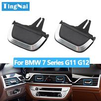 Car Front Rear Air Conditioning AC Vent Grille Slider Repair Replace For BMW 7 Series G11 G12 730Li 740Li 750Li M760Li 2016- L or R 1PC