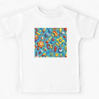 background  of children's toys Kids T-Shirt 130