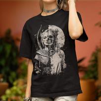 Hel Norse Goddess Shirt: Viking Underworld Queen T-Shirt | Nordic Mythology Dark Art Tee | Pagan Norse Graphic 2XL