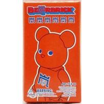 BERBRICK Bearbrick Pikanchi Arashi (Orange)