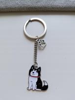 Breloczek brelok do kluczy pies piesek husky