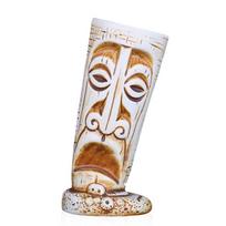 530ml Oblique Skull Beer Steins Mišraus vyno stiklainis Tropical Bar Retro kokteilių taurės Keramika Tiki Puodelis Vyno stiklinis Pochlebcas Indelis Oblique Skull  Mug 530ml