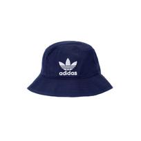Adidas Originals logotipas siuvinėtas medvilninis žvejo skrybėlaitė Unisex skrybėlės Mėlyna ED9384 OSFM blue